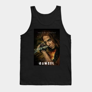Damsel Movie Poster-Millie Bobby Brown Tank Top